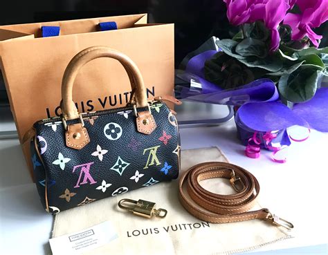 mini speed murakami louis vuitton|LOUIS VUITTON MINI SPEEDY IN MULTICOLOR .